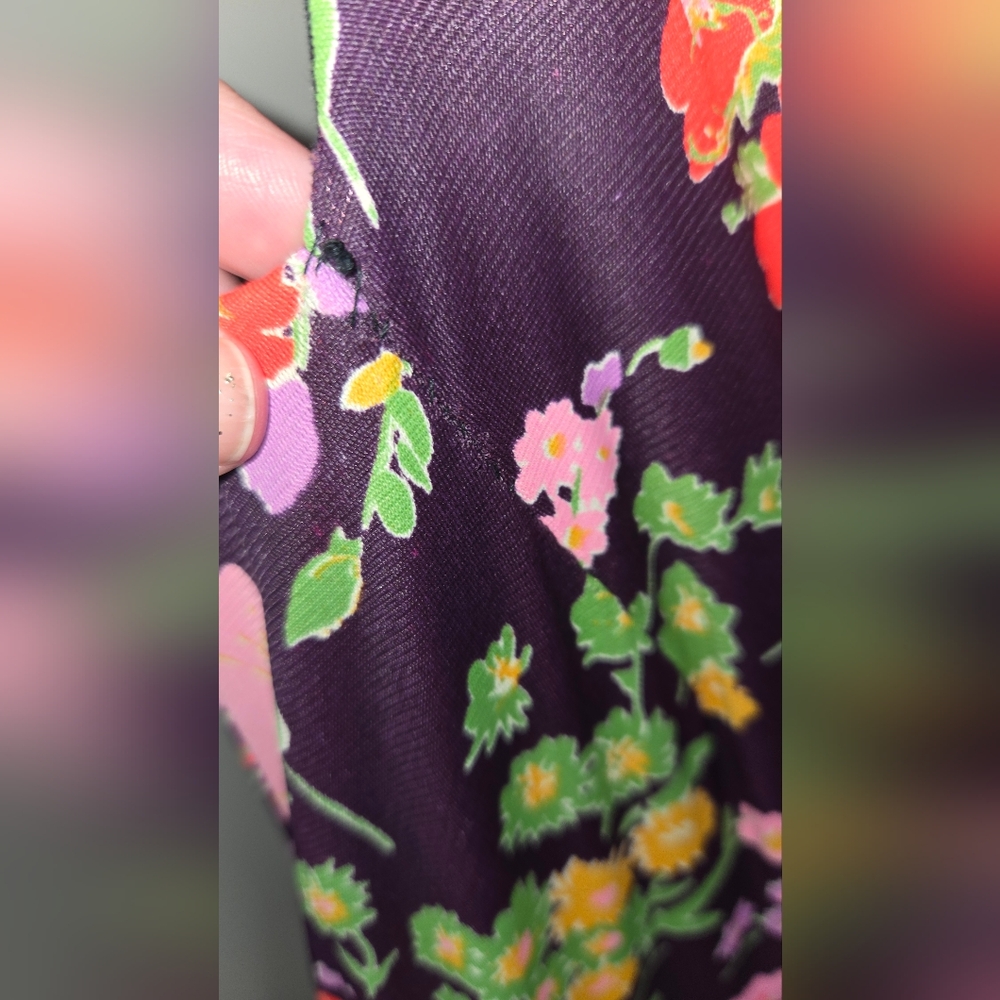 Vintage Psychedelic Maxi Dress - Picture 6 of 11